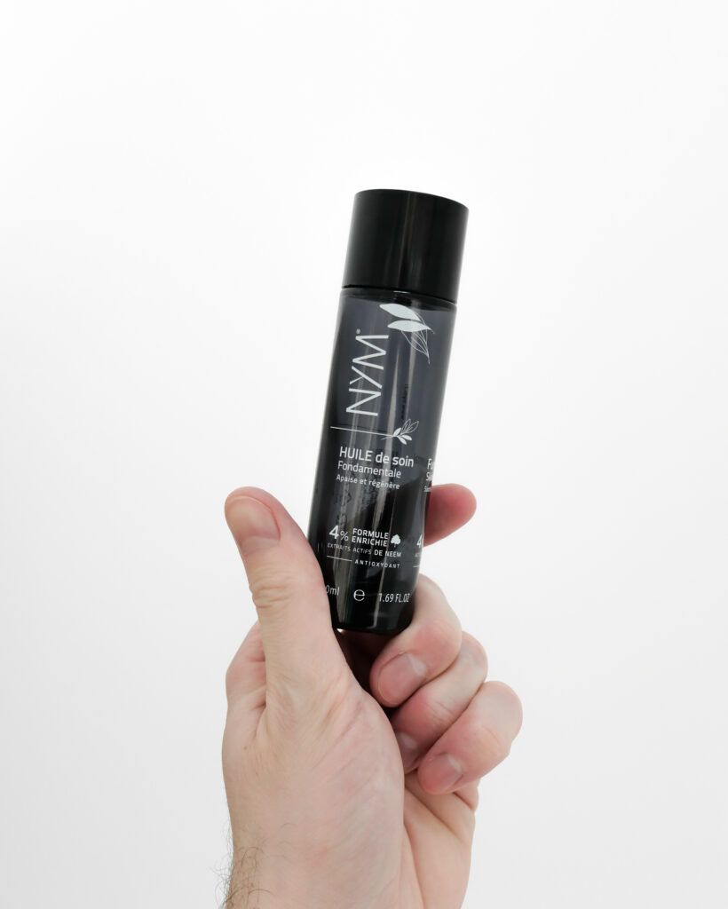 Huile de soin à base d'extraits de feuilles de neem (4%) - NYM cosmétiques 