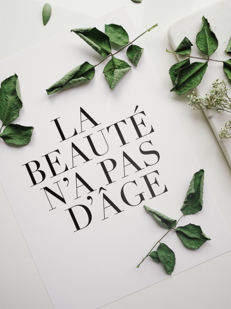La beauté n'a pas d'âge