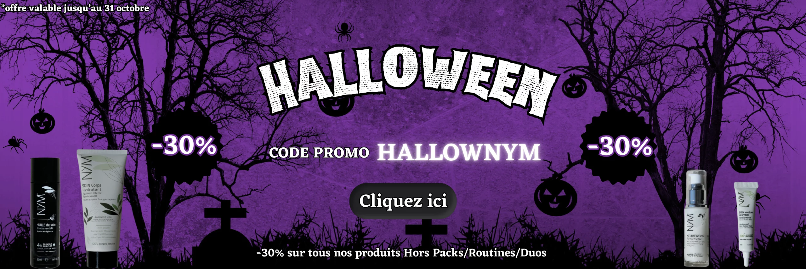 Bannière actuelle - Halloween