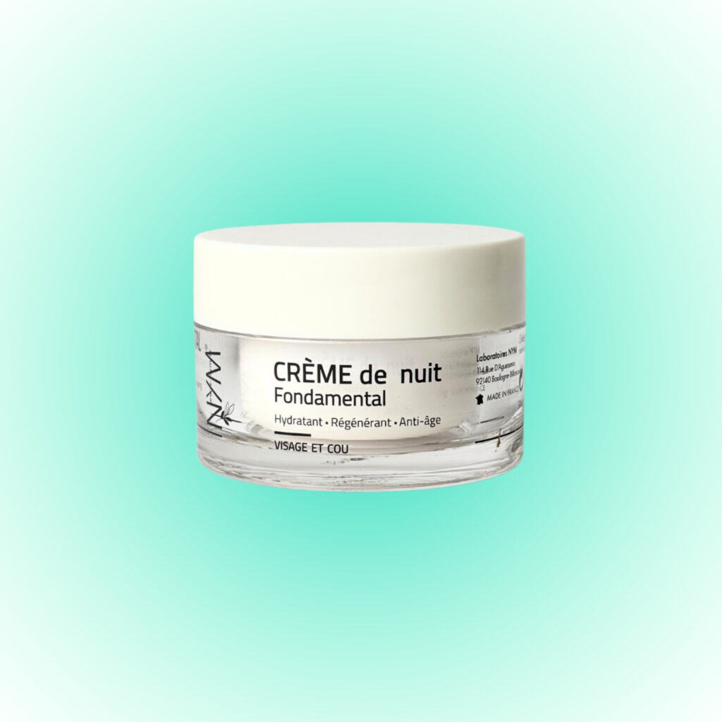 Crème de nuit hydratante et régénérante au neem